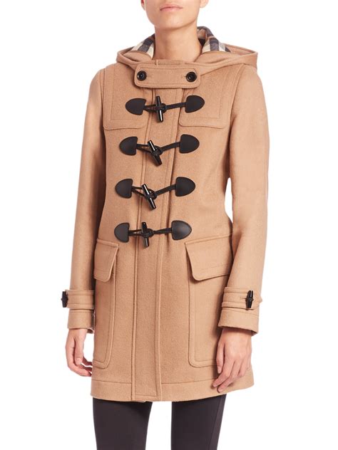 vintage burberry duffle coat|duffle coat burberry femme.